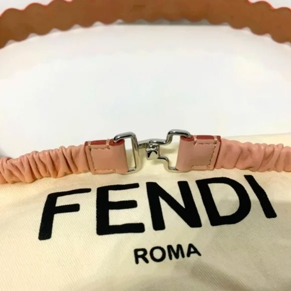Fendi | Studded Leather Belt - Picture 6 of 7